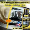 Профессиональное средство для восстановления фар - Удаляет пожелтение, окисление и мутность - Материал для полировки и шлифовки линз - Эффект