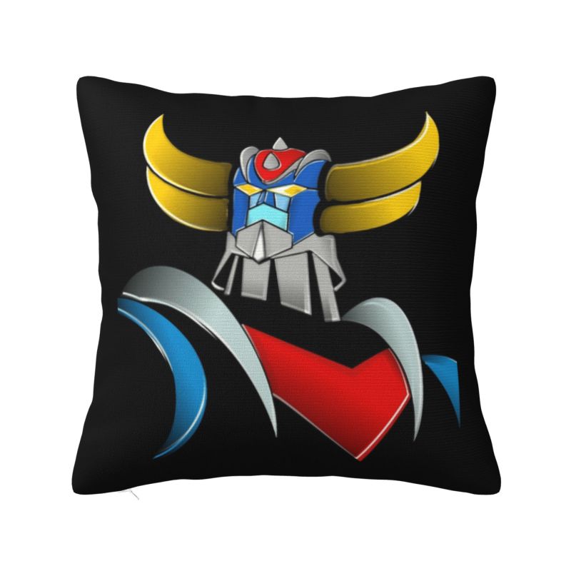 Goldorak Ufo Robot Grendizer Throw Pillow Case Home Decoration Nordic Cushion Cover Velvet Pillowcase