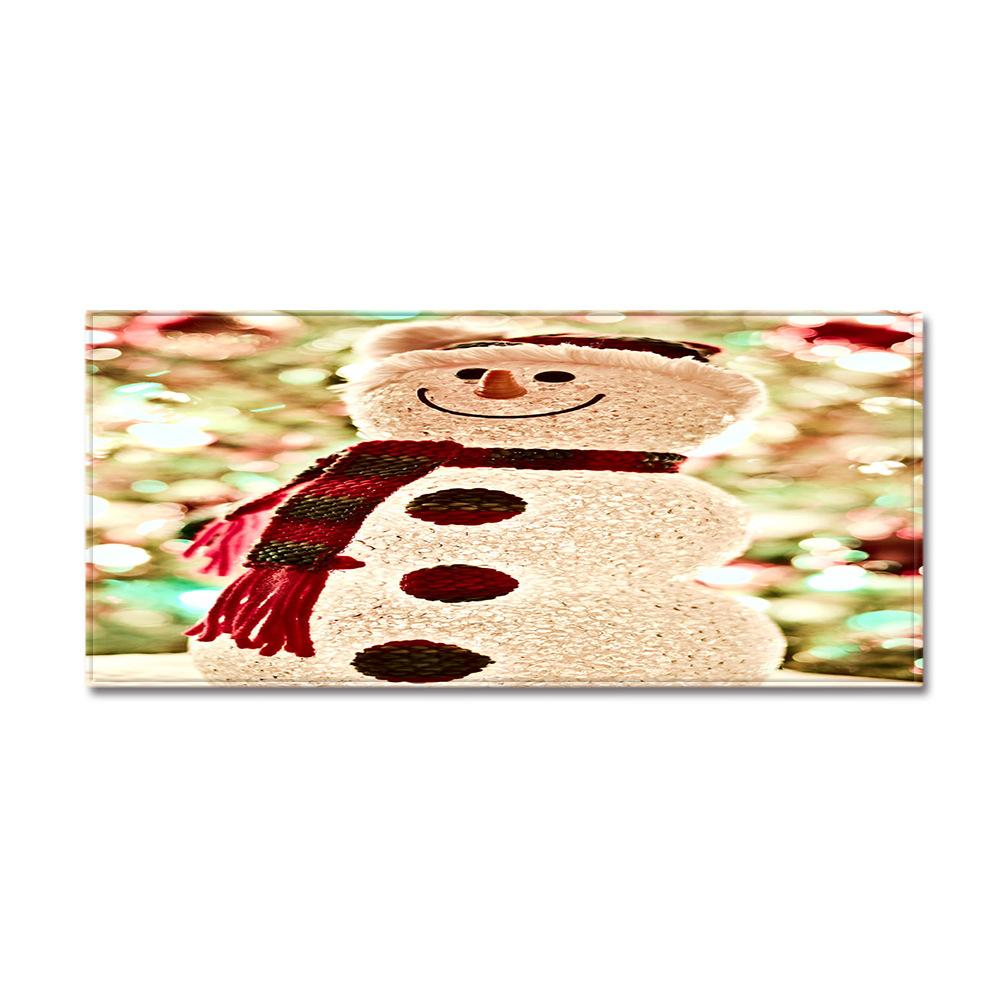Christmas Kitchen Sand Carpet Doormat Long Floor Mat
