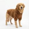 Soft Dog Hoodie Fleece Material Pet Clothing Cozy Dog Coat  Winter Season for Medium Large Dogs