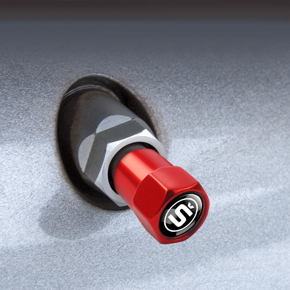 4Pcs Car Styling Aluminum Metal Car Wheel Tire Air Valve Caps For Skoda Octavia Rapid Fabia A7 Superb KAMIQ Roomster VRS Cover