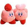 Big Size Kirby Love Heart Plushies Stuffed Kirby Throw Strawberries Japanese Style Soft Plush Toy Birthday Gifts Girl Child