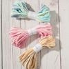 Cotton Gradient Colorful Rope 10 Meters DIY Bracelet String Braided Macrame Rope  Bracelet Making