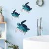 1pc Ocean Series Metal Wall Decoration - Sea Turtle Art for Children's Room, Beach Home