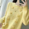 Women Sweater 100% Wool MODERN NEW SAGA O-neck Knit Pullover Thick Winter Jumpers Female Knit Tops