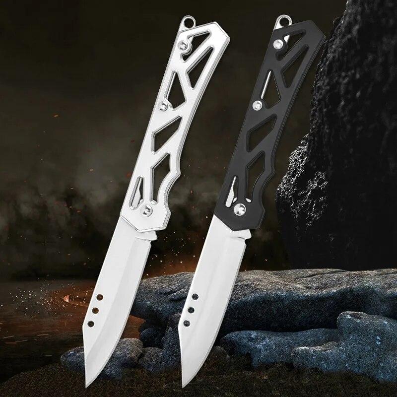Stainless Steel Fruit Knife Folding Portable Mini Knife To Carry Around Outdoor Multi-function Express Open Box Sharp Kitchen Tool