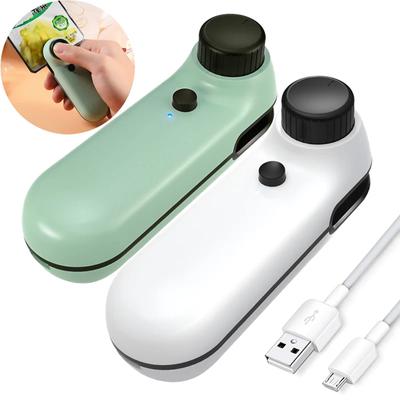Портативный упаковочный термосварщик с кабелем USB, перезаряжаемый, машина для запечатывания пищевых пакетов, многофункциональный упаковочный аппарат, кухонные принадлежности