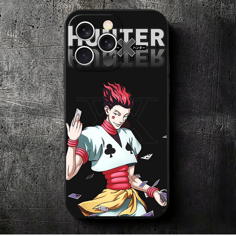 Hunter X-Hunters Hisoka Soft Phone Case for iPhone 16 16E 17 Air 15 Pro Max 14 Plus 13 Mini 11 12 7 Black Cover Back Shell