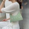 Flower Small Handbag Embroidery Women Underarm Bag Mini Messenger Bags Korean Handbag Shoulder Bags