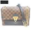 21 год N40108 Damier Van Van PM Сумка через плечо Сумка через плечо Коричневый / Черный Б/У