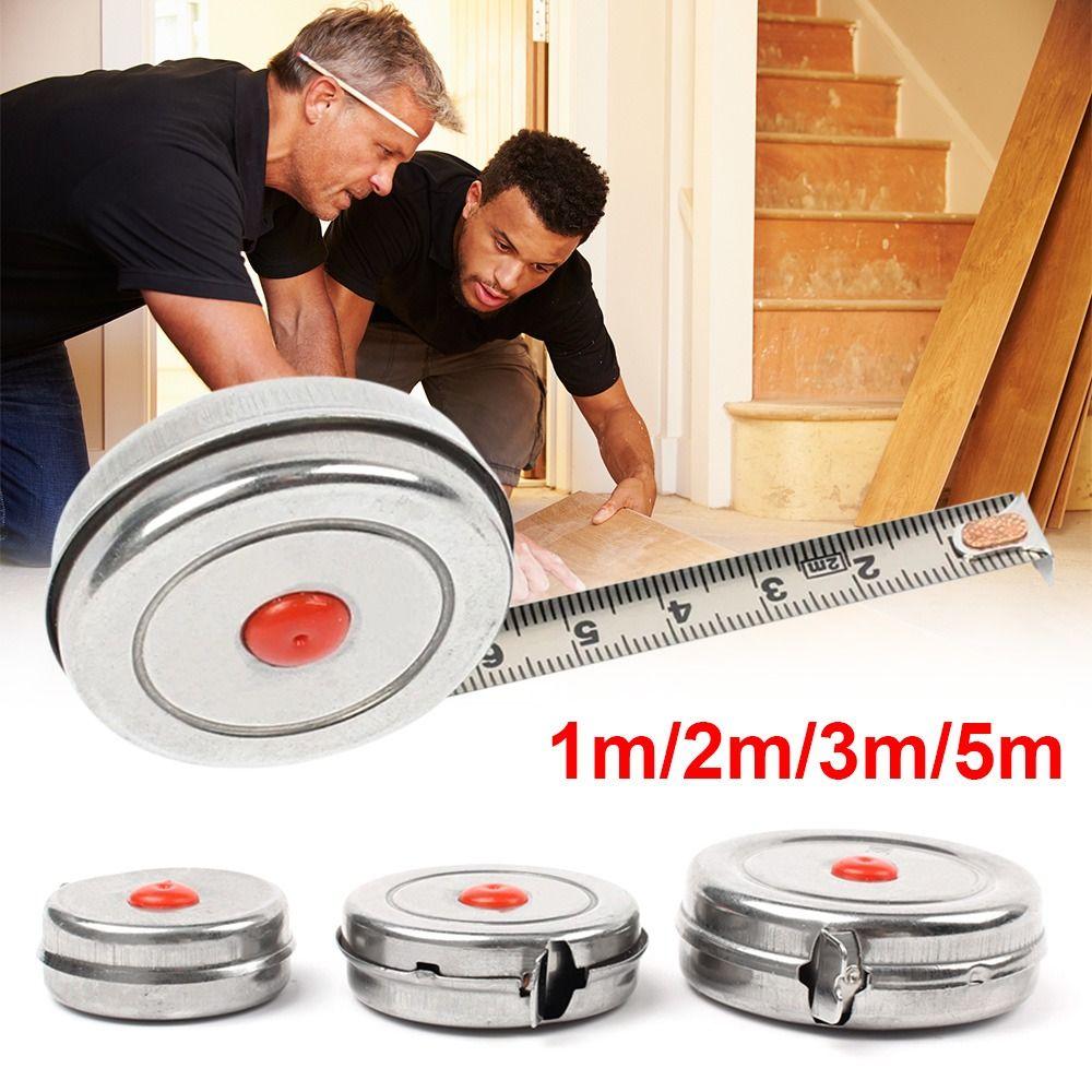 Precision Stainless Steel Tape Ruler Tape Measure Steel Tape Measure 1m 2m 3m 5m Measuring Ruler