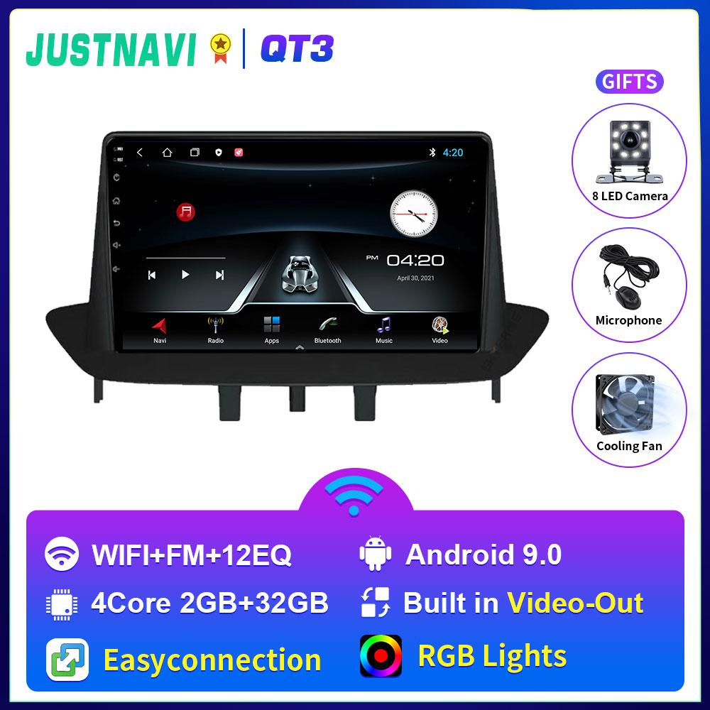 JUSTNAVI Android GPS автомобильное радио для Renault Megane 3 Fluence Samsung SM3 2008-2014 стерео мультимедийный видеоплеер DSP CarPlay