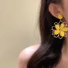 Handmade Bohemian Earrings Beach Women Jewelry Colorful Flower Earrings  Gifts