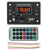 12V Wireless Bluetooth 5.0 Mp3 Wma Decoder Board Car Audio Usb Tf Fm Radio Module Color Screen Mp3 Player With Remote Control