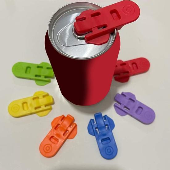 7Pcs Bottle Opener Beverage Barrier Jar Lid Cover Fast Jar Cover Rotator Finger Pain Relief Bottle Opener