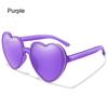 Очки для вечеринок UV400 Защита Clout Goggle Солнцезащитные очки в форме сердца Солнцезащитные очки в форме сердца для женщин