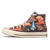 1970-е Chuck 70 Twisted Resort Chuck Taylor All Star Модный Комфорт Хайтопы Эспадрильи Унисекс Черный и Оранжевый