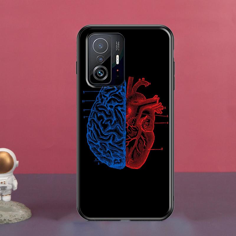 Мозговой Арт для POCO X5 X3 F5 Pro X4 F4 GT M5s C40 F3 чехол для Xiaomi 13 Lite 12 11T 12T Pro 12X чехол