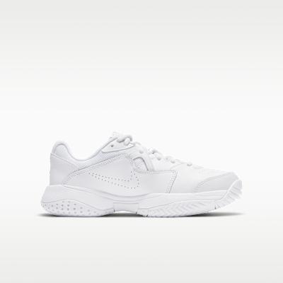 Детские кроссовки Nike Court Lite 2 Белый Металлический Серебристый (GS) Белый/Серебристый металлик