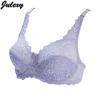 Julexy Big C D E Women Bra Transparent Ultrathin Bralette Plus Size Underwear Lace Brassiere