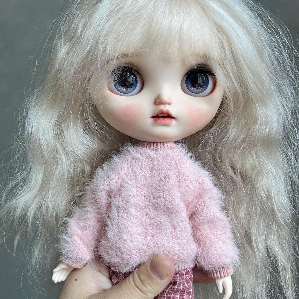 Casual Wears Sweater Dresses for Blythe Dolls For Ob24 Ob26 Dolls for Azone Ymy Dolls