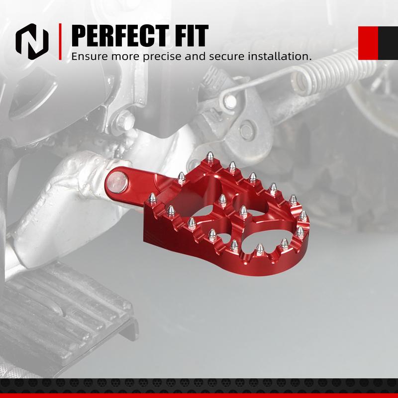 NICECNC Для Honda XR650L 1993-2025 Мотоцикл Подножка Подножки Подножки Опоры Педали CR80R CR85R XR250R XR400R XR600R XR650R