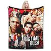 Команда Big Time Rush Тур Eras Аксессуары Плед Ультрамягкий Фланелевый Плед-Покрывало Коврик для Отдыха