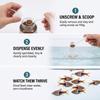 Premium Aquarium Fish Food 150g Micro Pellets 0.5-1.5mm for Tropical Fish Guppy Tetra Clear Water Zero Dust Nutrition Diet