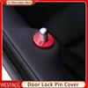 4 шт. штифта замка двери автомобиля, декоративная накладка для Mercedes Benz CE GLA GLC Class W205 W213 X253 C292 C63