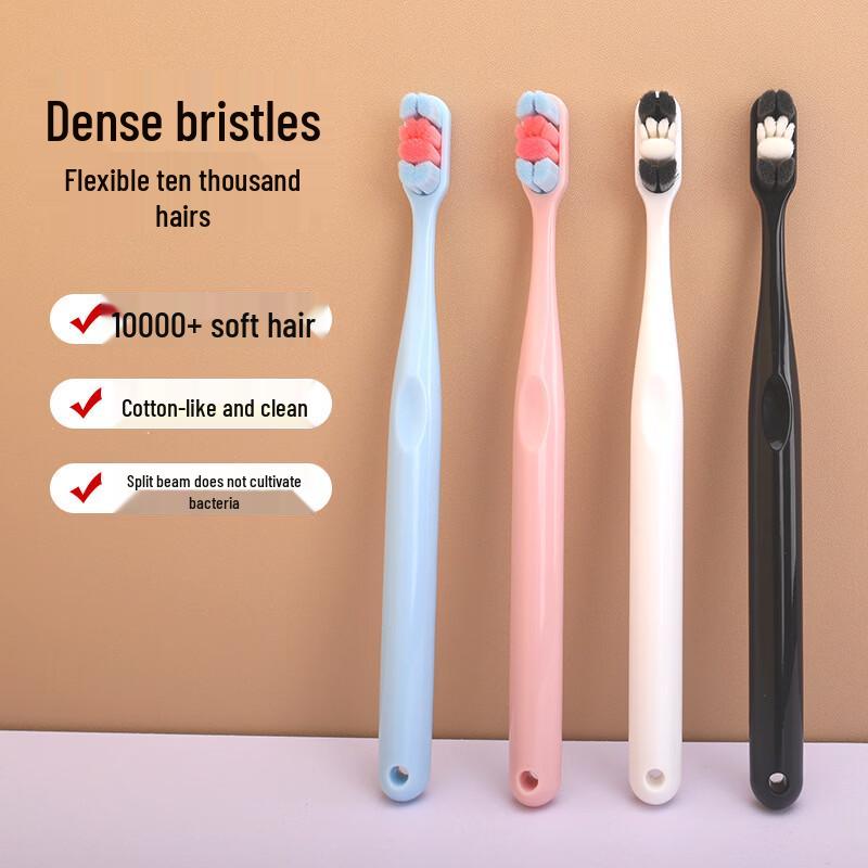 Ultra-Fine Soft Bristle Adult Toothbrush
