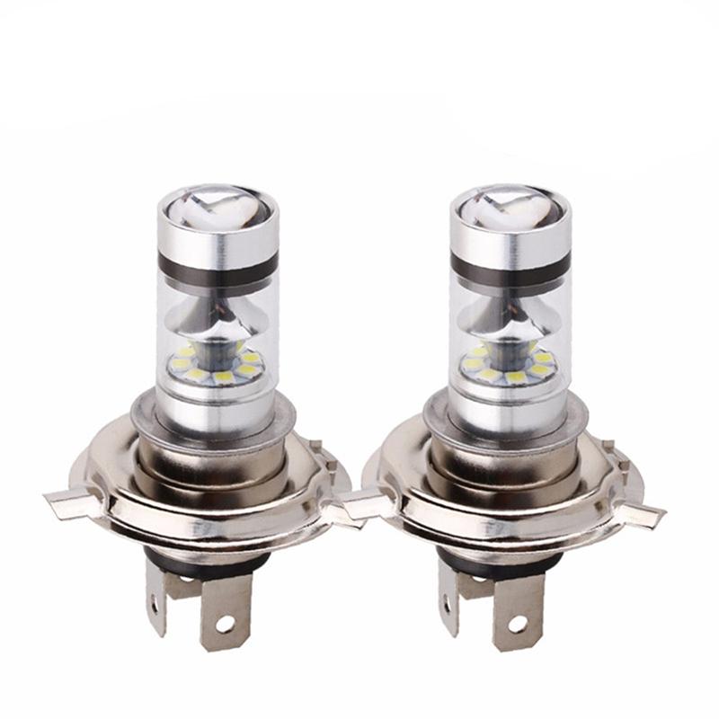 H4 100W 20Led Лампа Hi/Lo Beam Hid 6000K Белый Мотоциклетная Фара Высокая Мощность