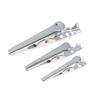 50PCS For Electric Testing For Battery Test Mini Alligator Clips Mini Silver Metal Alligator Clip 28mm 35mm 45mm