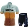 Men Women Cycling Jersey Set Short Sleeve Quick Dry Breathable Performance Bike Apparel Road Racing
