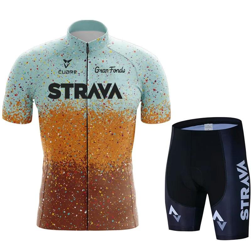 Men Women Cycling Jersey Set Short Sleeve Quick Dry Breathable Performance Bike Apparel Road Racing