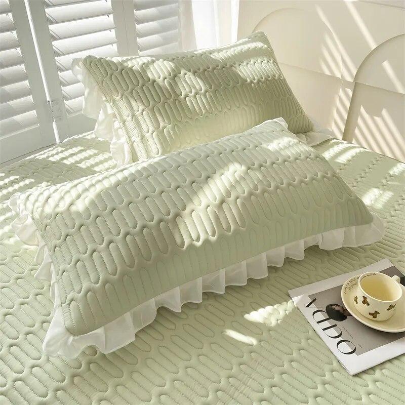 Домашний текстиль, простыня, набор наволочек, летняя крутая латексная нескользящая эластичная лента, покрывало, защитный чехол для матраса, простыня