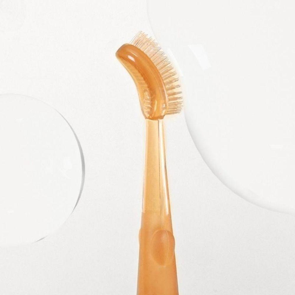 PP Детская силиконовая зубная щетка для чистки языка Щетка для языка Новая детская зубная щетка Детская