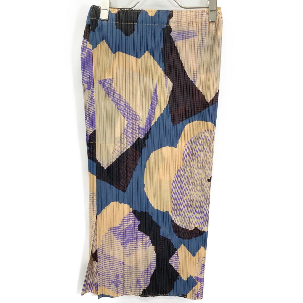 PLEATS PLEASE 24AW PP43-JG685 METEORITE Skirt skirt 3 multicolorUsed