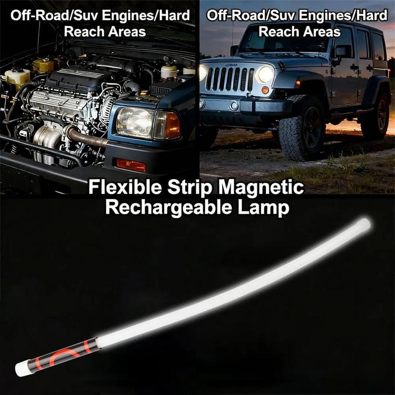 LED Flashlight Stick Long Battery Life 2 Hours, High Lumens Flexible Flashlight Stick For Engine Bays