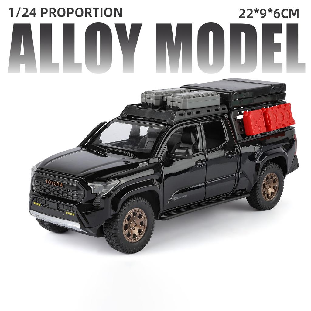 1:24 Toyota Land Cruiser LC80 FJ LC250 Tacoma Tundra Внедорожник SUV Металлический Литой Модель Автомобиля Домашние Модные Украшения Коллекция