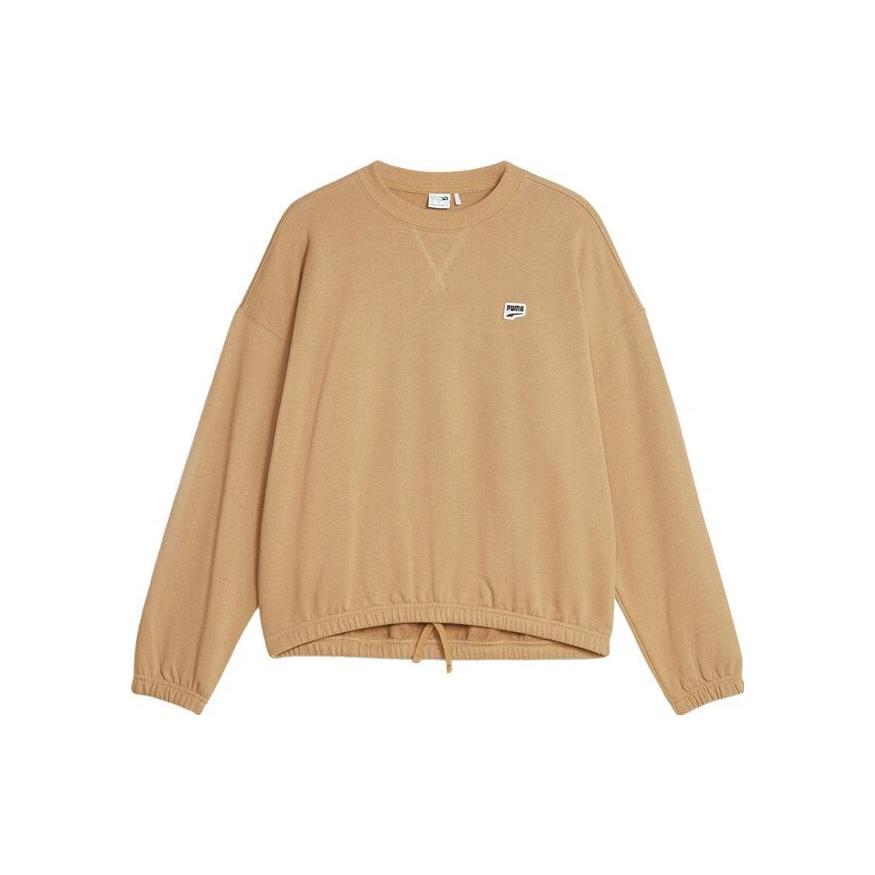 Новые женские свитшоты PUMA темно-верблюжьего цвета 623455-85