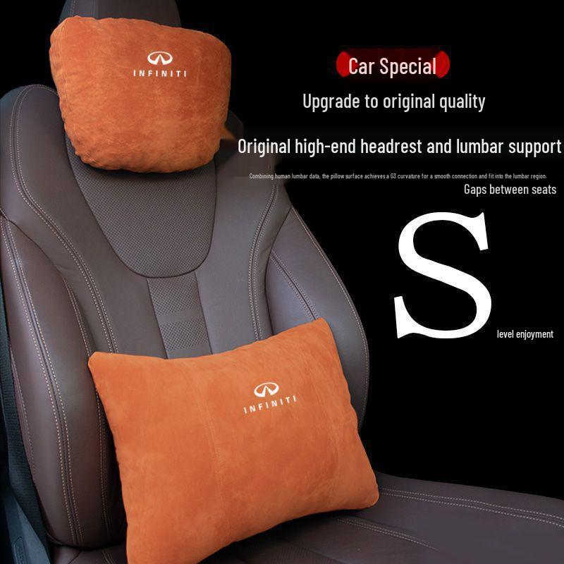 Подушки для подголовника и поясничной поддержки для Infiniti Q60/Q70/Q50L/QX50/60/70
