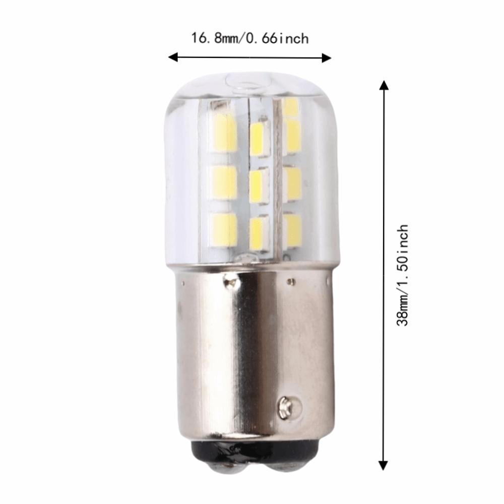 6 Pack BA15D LED Bulb AC/DC12V Light Bulb Efficient Bayonet Base Bulb  Back Up Light