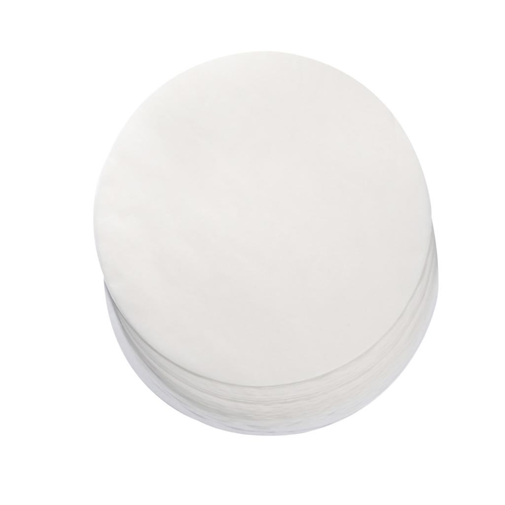 100Pcs Non Stick Round BBQ Paper Baking Sheets 10 Inch Barbecue Tin Foil Paper for Grill Line C