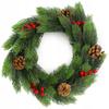 KADAX Рождественский венок Украшение на дверь 45см Премиум