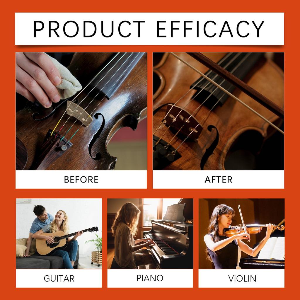 Кондиционер для чистки гитары 2-в-1, чистящее средство для деревянных инструментов, очиститель для гитарных струн, 120 мл