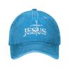 Unisex Cotton Jesus The Way The Truth The Life Baseball Cap Adult Religion Cross Faith Dad Hat for Men Women Sports