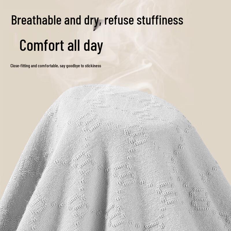 Nanjiren Мужские хлопковые антибактериальные дышащие трусы-боксеры