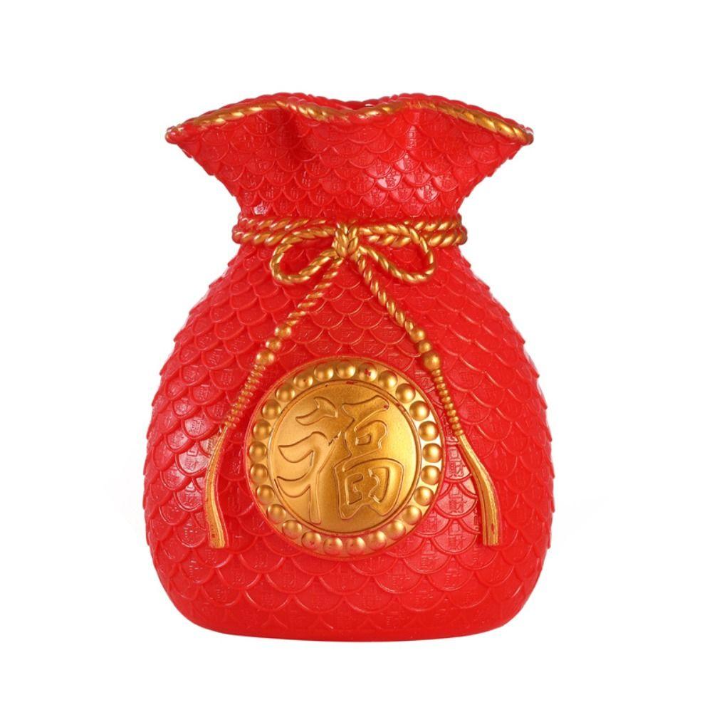 Благословенная сумка, цветочный горшок, ваза, китайский Новый год, праздник весны, гадания, цветочная композиция, ваза, пластиковое праздничное украшение