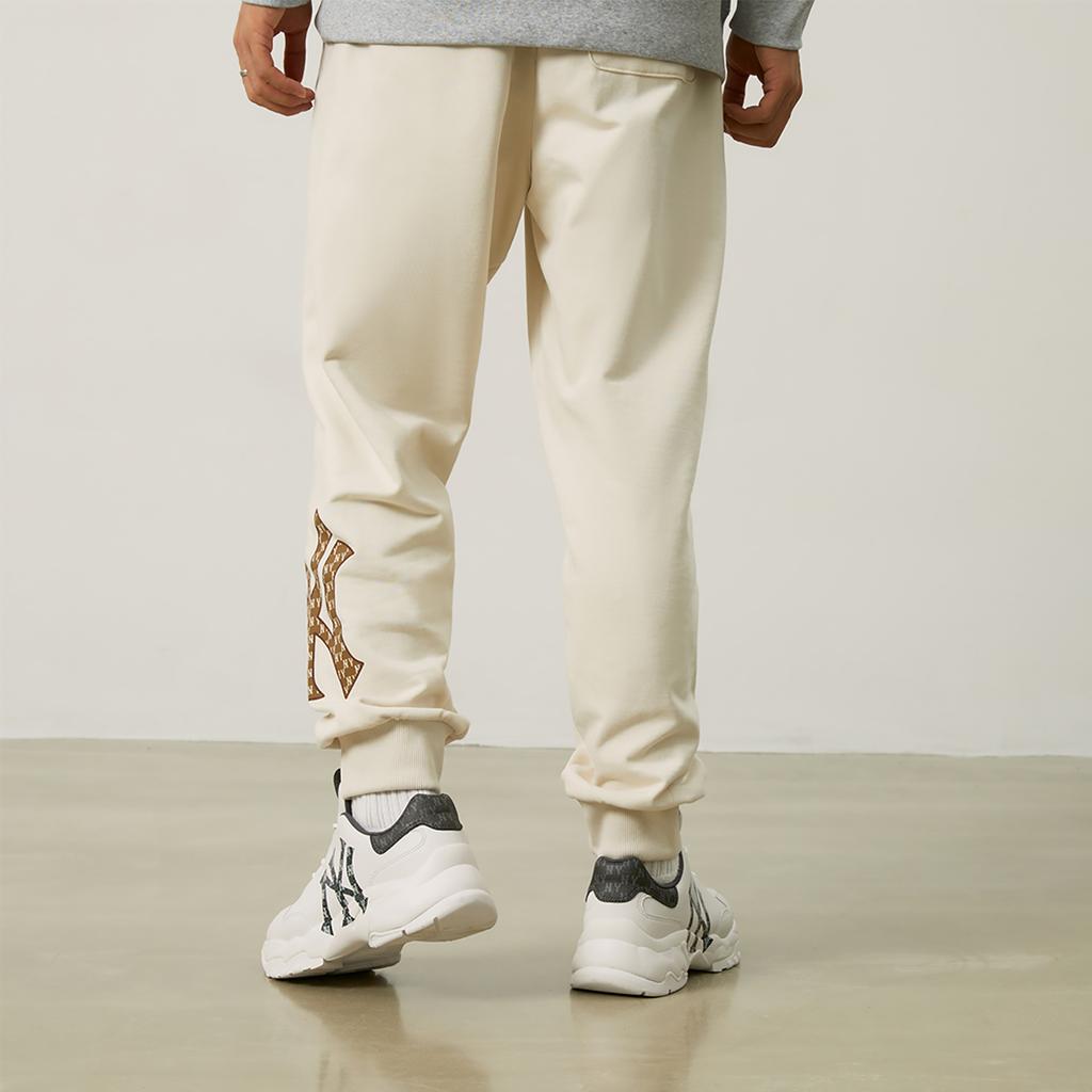 New MLB Big Ball Chunky Sneakers Unisex Low Top White 3ASHBDM4N-50BKS