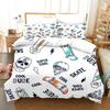 3D Print Scooter Skateboard Fashion Bedding Set Single Twin Double Queen King Cal King Size Bed Linen Set